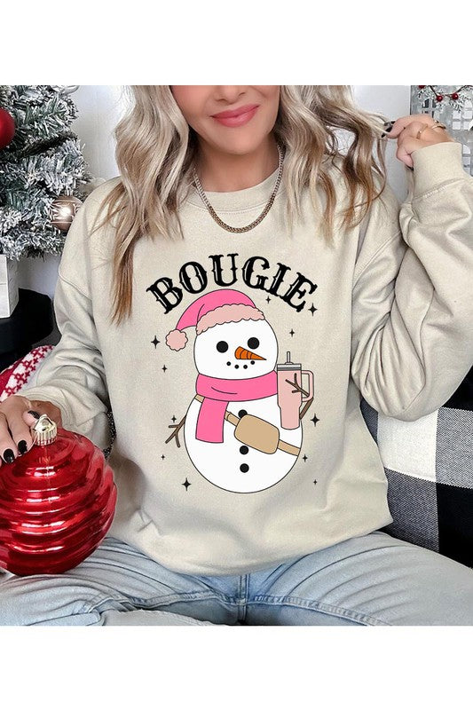 Bougie Snowman Sweatshirt
