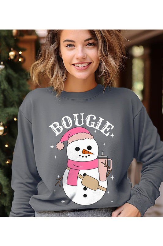 Bougie Snowman Sweatshirt