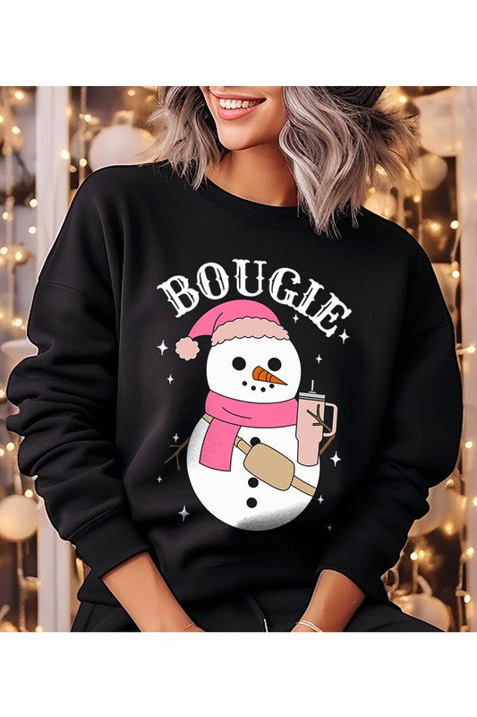 Bougie Snowman Sweatshirt