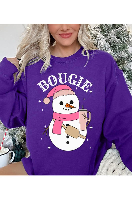 Bougie Snowman Sweatshirt