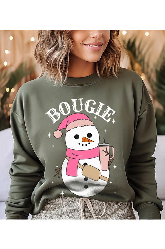 Bougie Snowman Sweatshirt