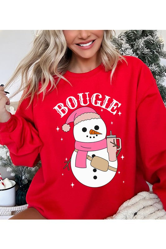 Bougie Snowman Sweatshirt