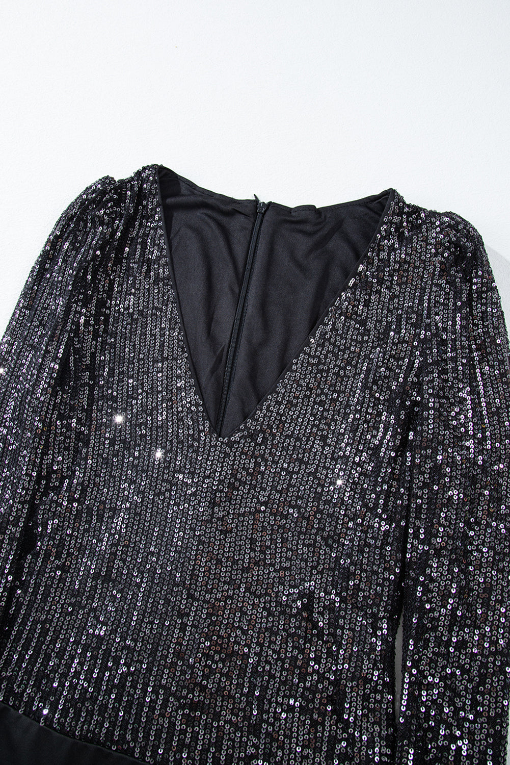 Vogue Black Sequin Bodysuit