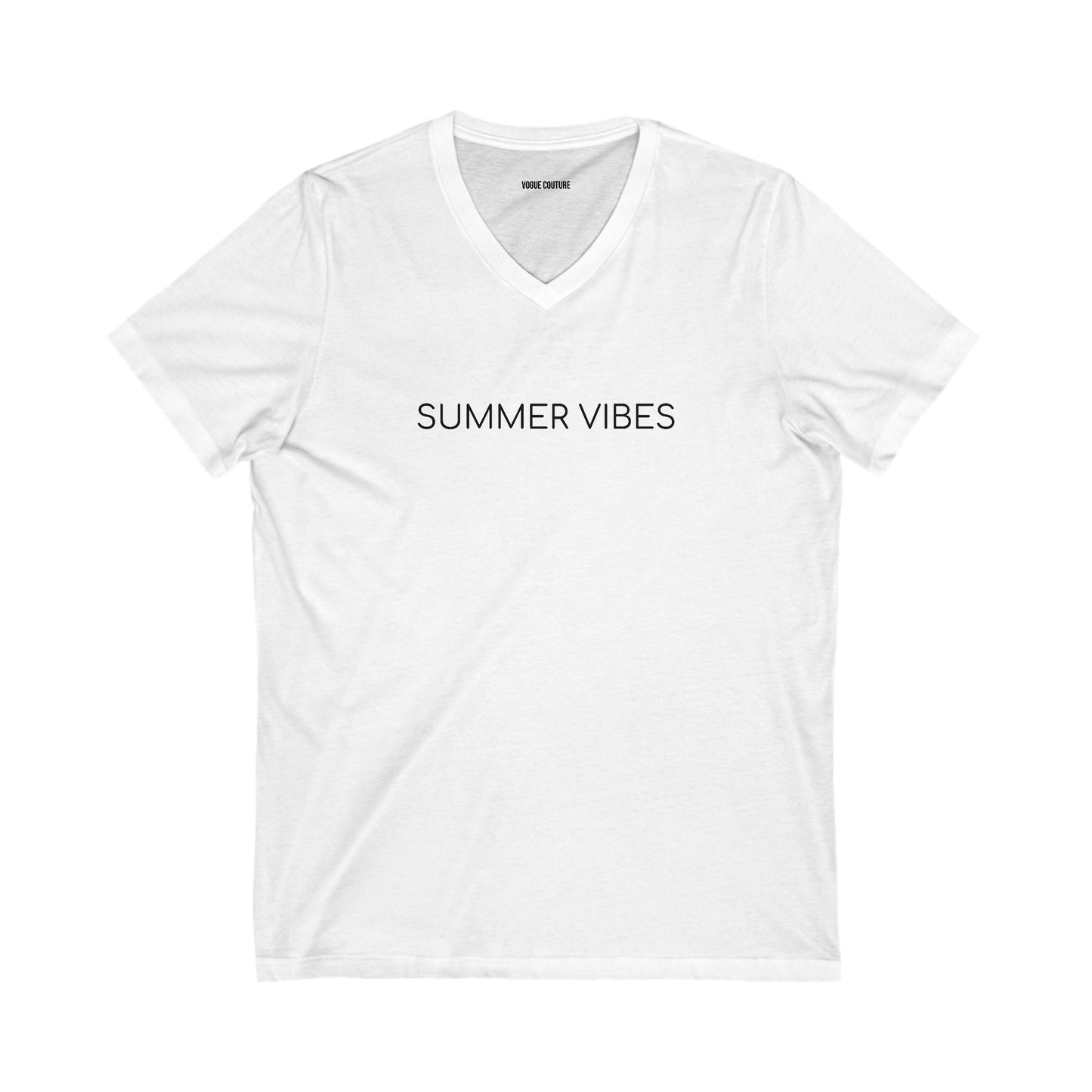 Summer Vibes V-Neck Tee