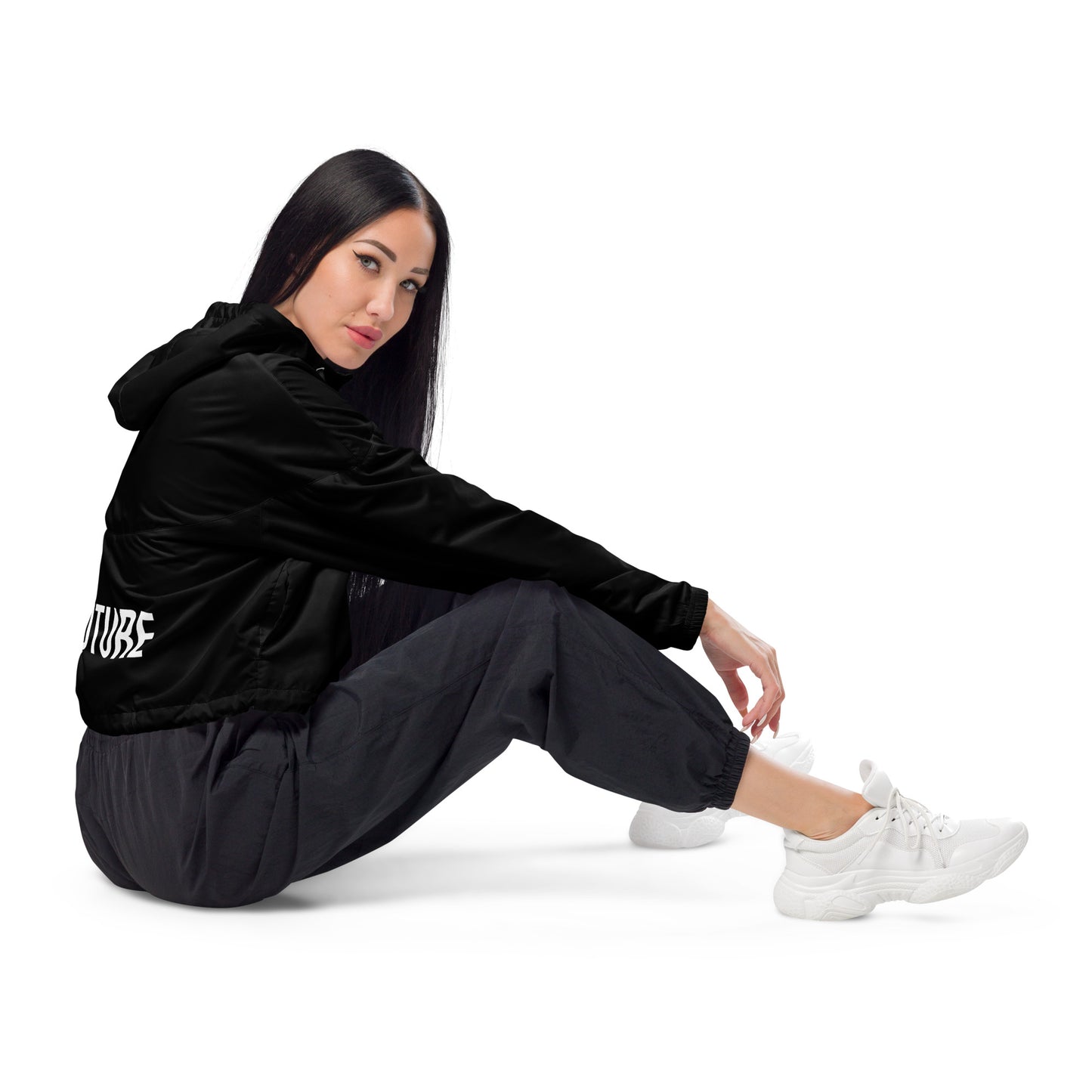 Vogue Couture Cropped Windbreaker