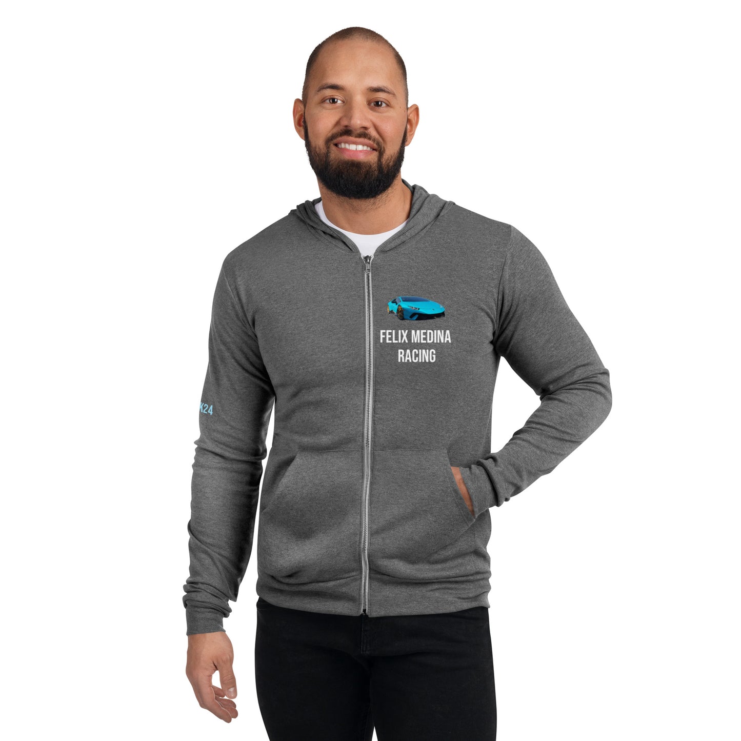 Limited Del Villar Zip Up Hoodie