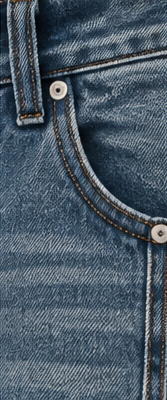 Vintage Wash Barrel Leg Denim Jeans