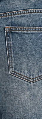Vintage Wash Barrel Leg Denim Jeans