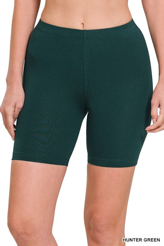 Natalee Premium Cotton Biker Shorts