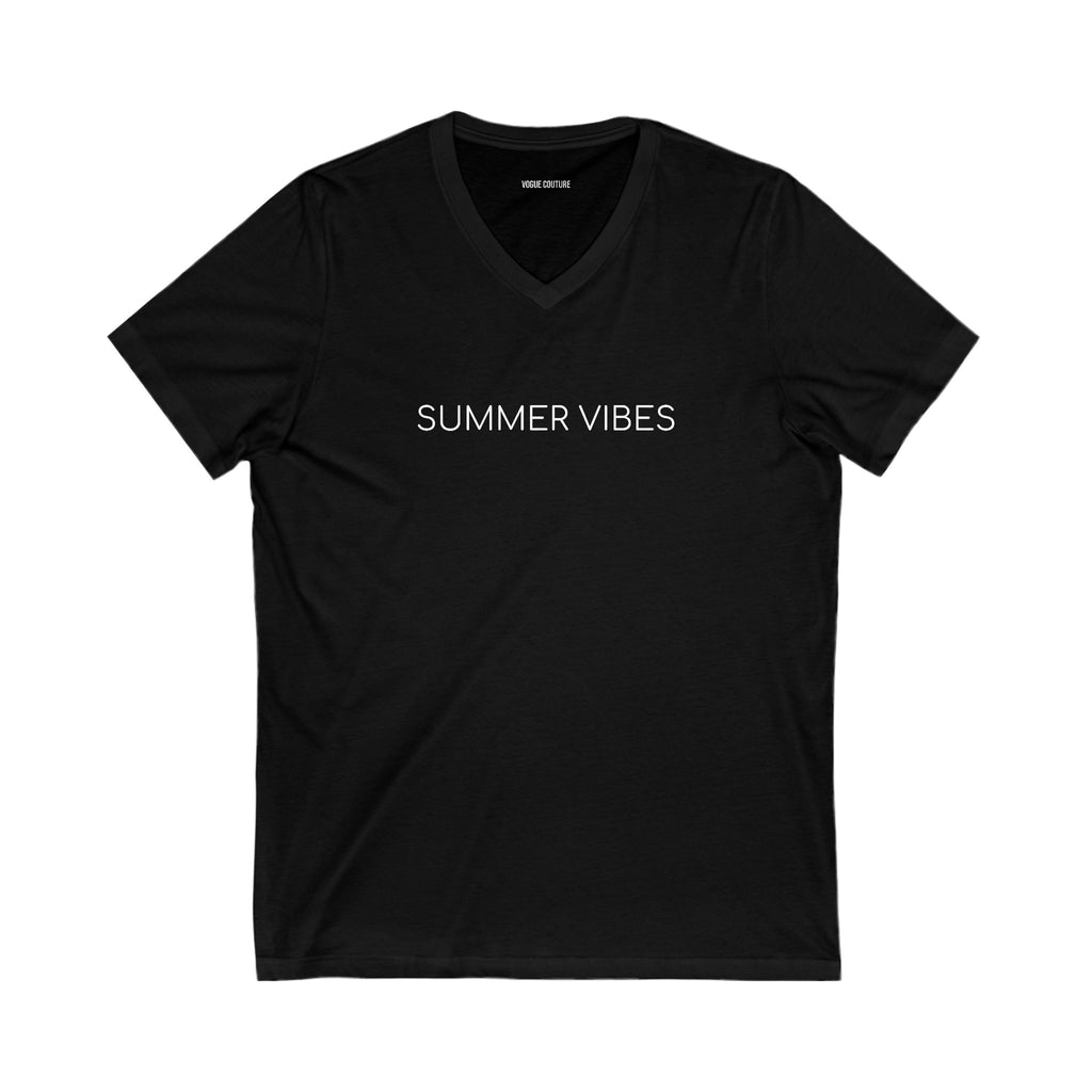 Summer Vibes V-Neck Tee