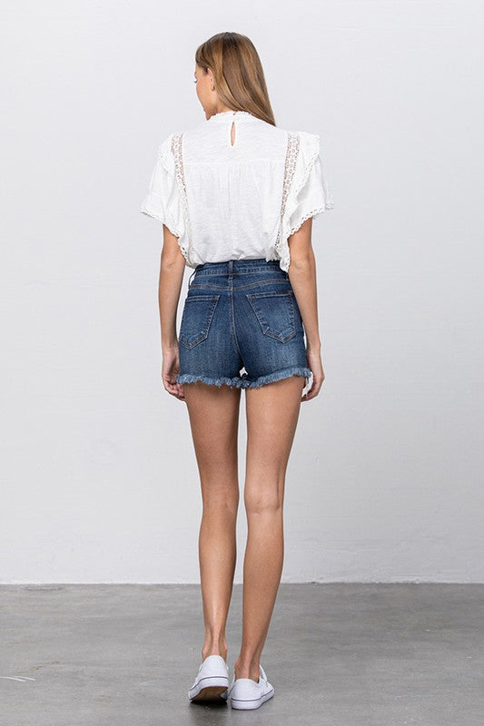 Dream Big Denim Shorts