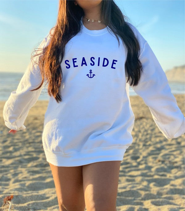 Seaside with Anchor Sweatshirt