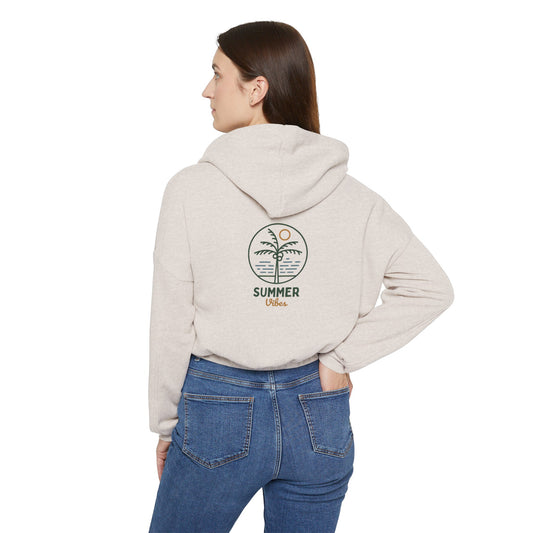 Summer Vibes Cinched Hoodie