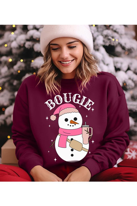 Bougie Snowman Sweatshirt