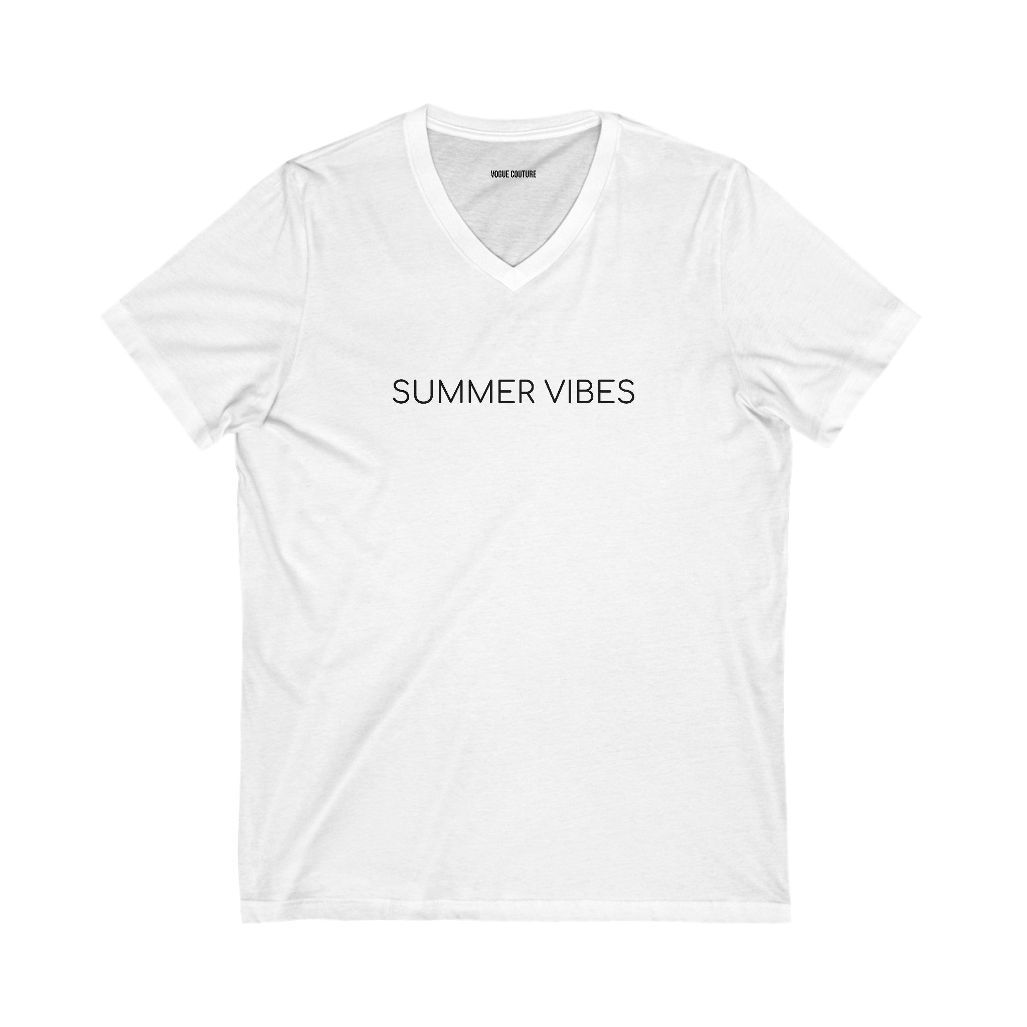 Summer Vibes V-Neck Tee
