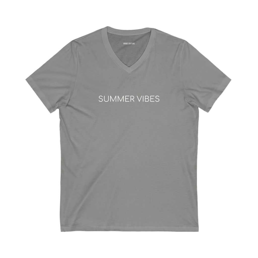 Summer Vibes V-Neck Tee