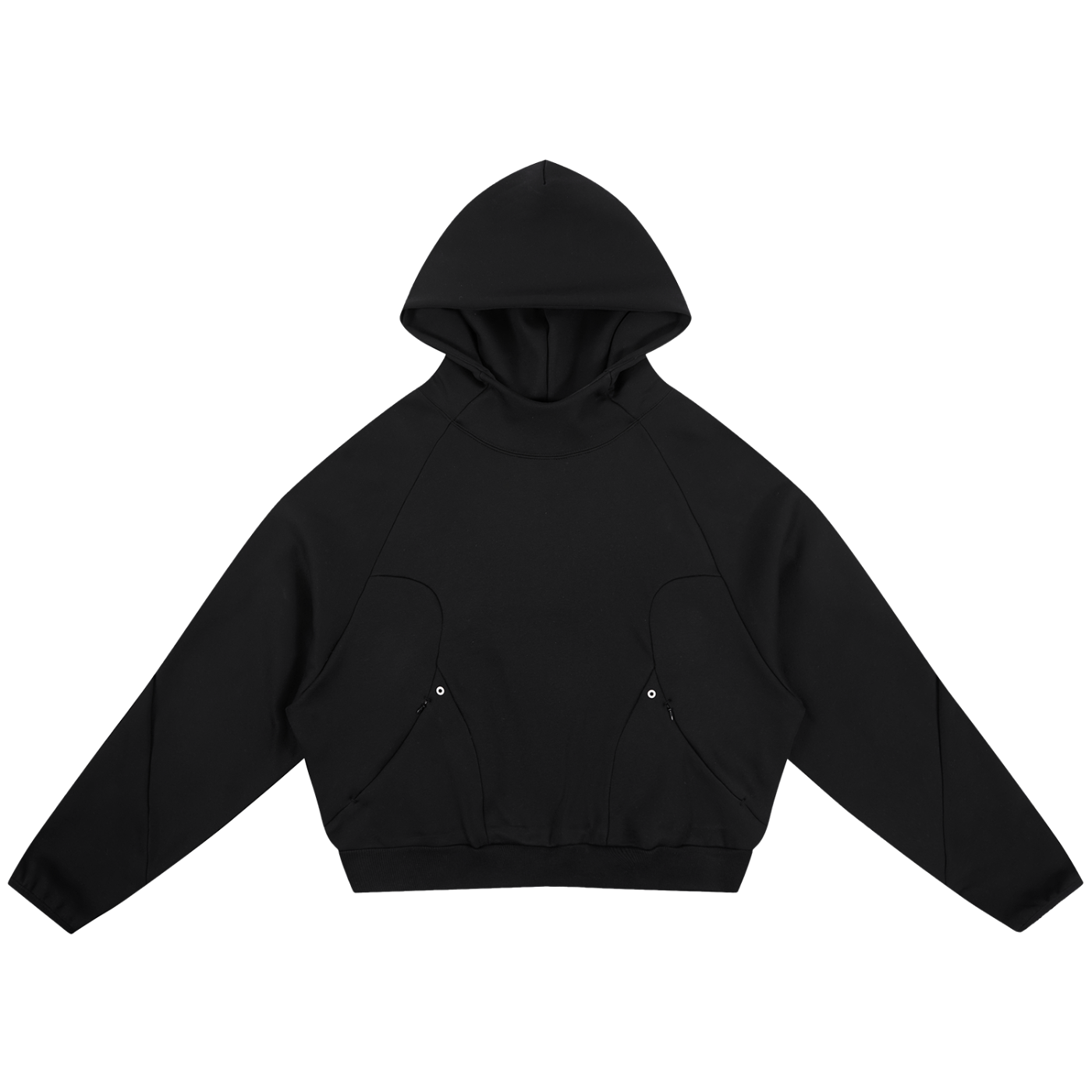 Curved Panel Hoodie