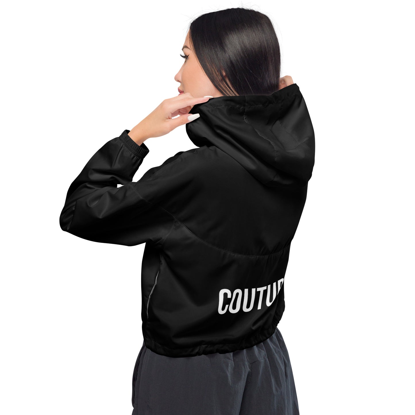 Vogue Couture Cropped Windbreaker