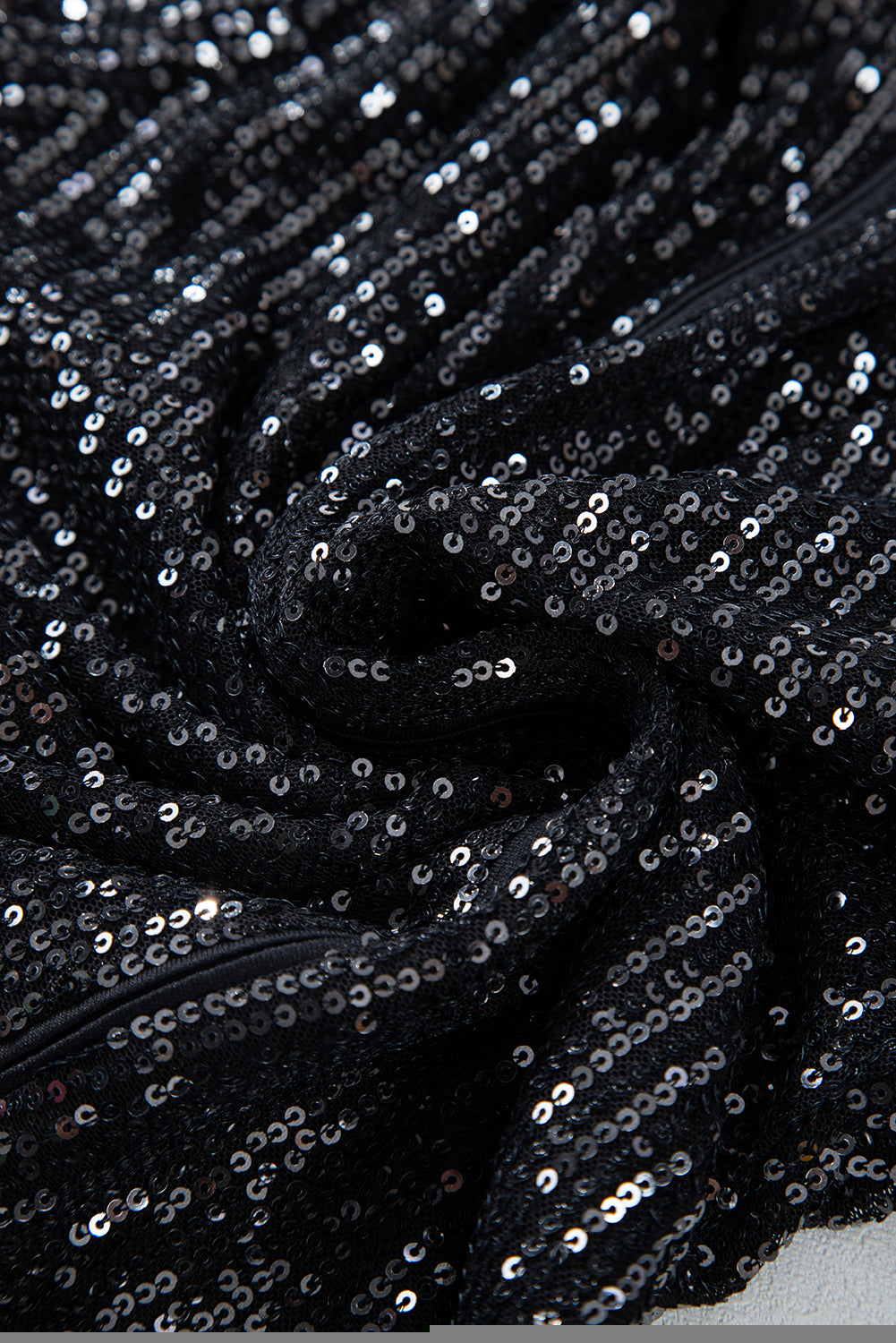 Vogue Black Sequin Bodysuit