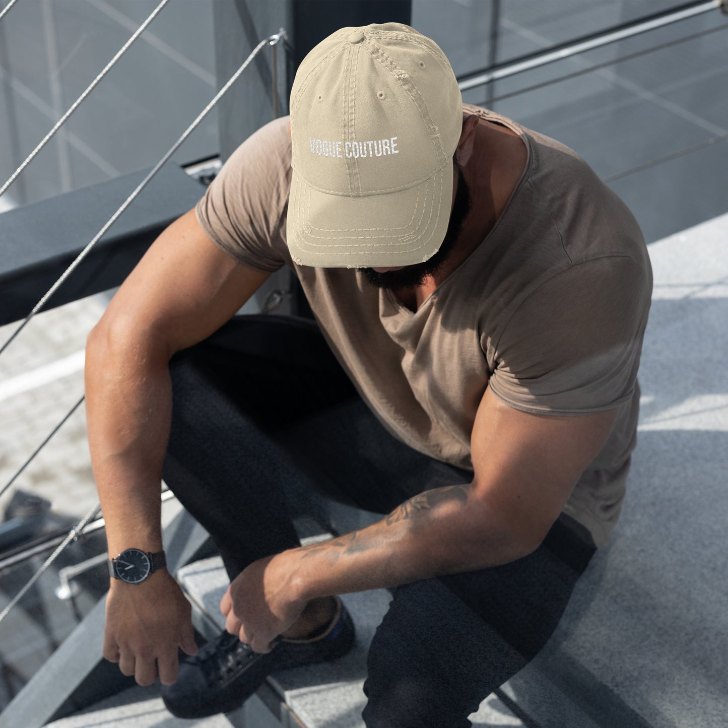 NEW! Distressed Cap