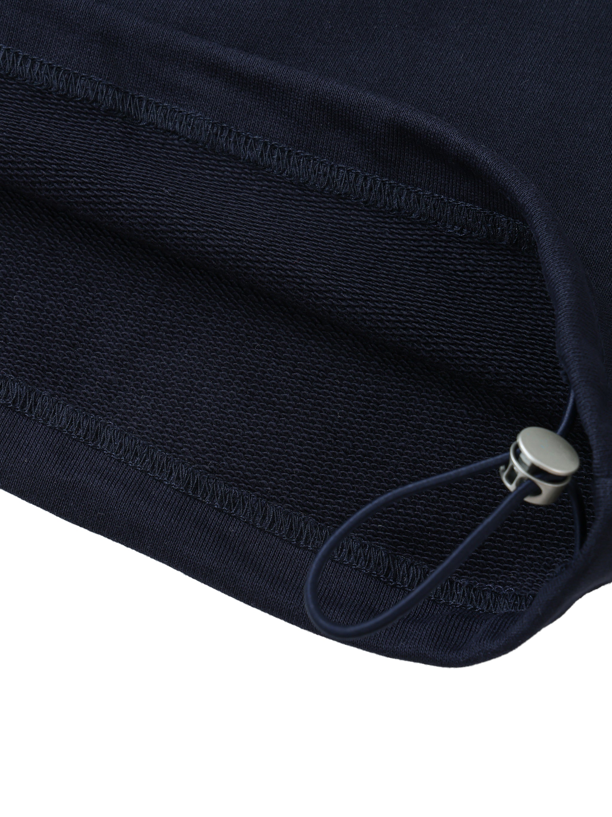 Contrast Striped Lapel Collar Sweatshirt
