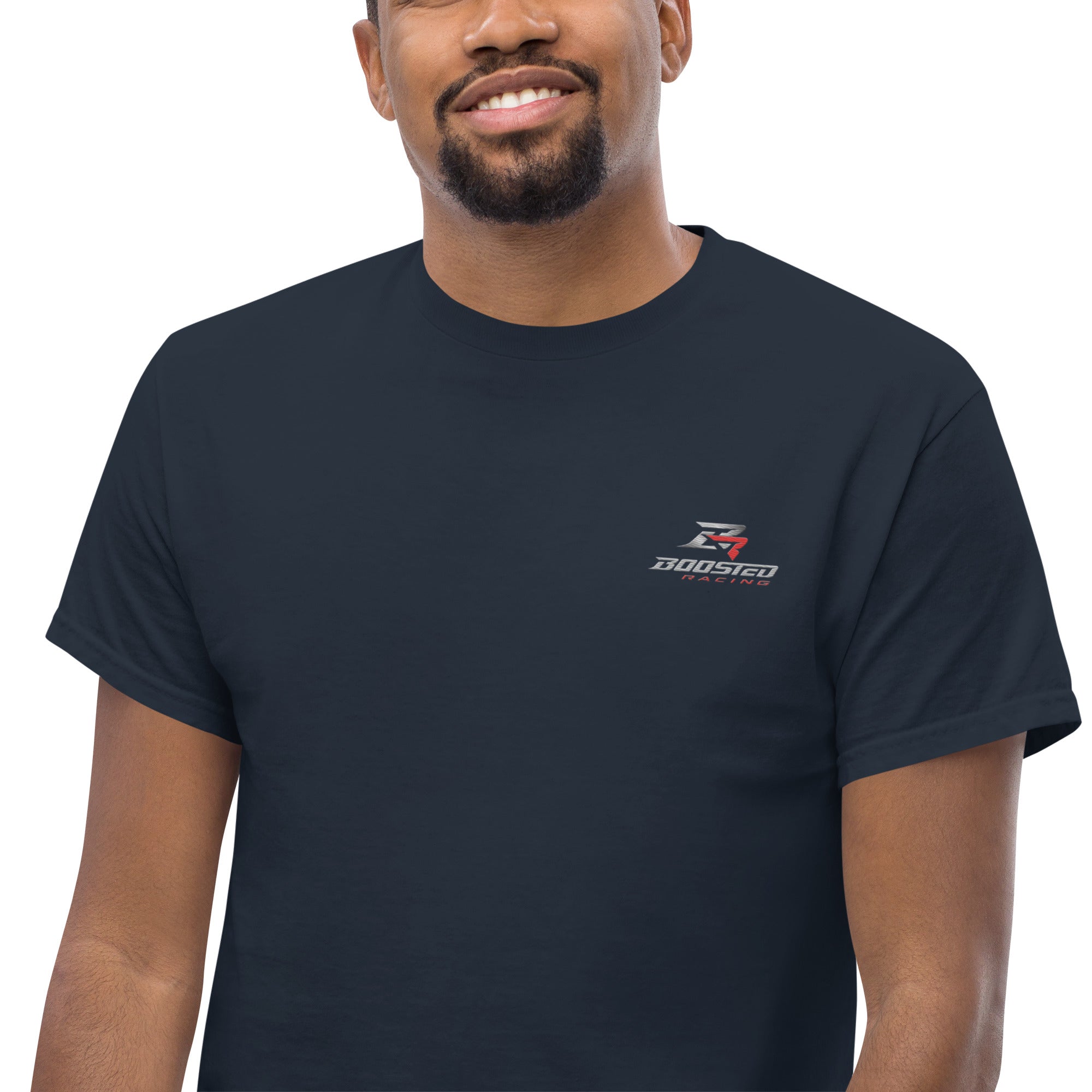 Boosted Racing Men's Classic tee (Embroidered)