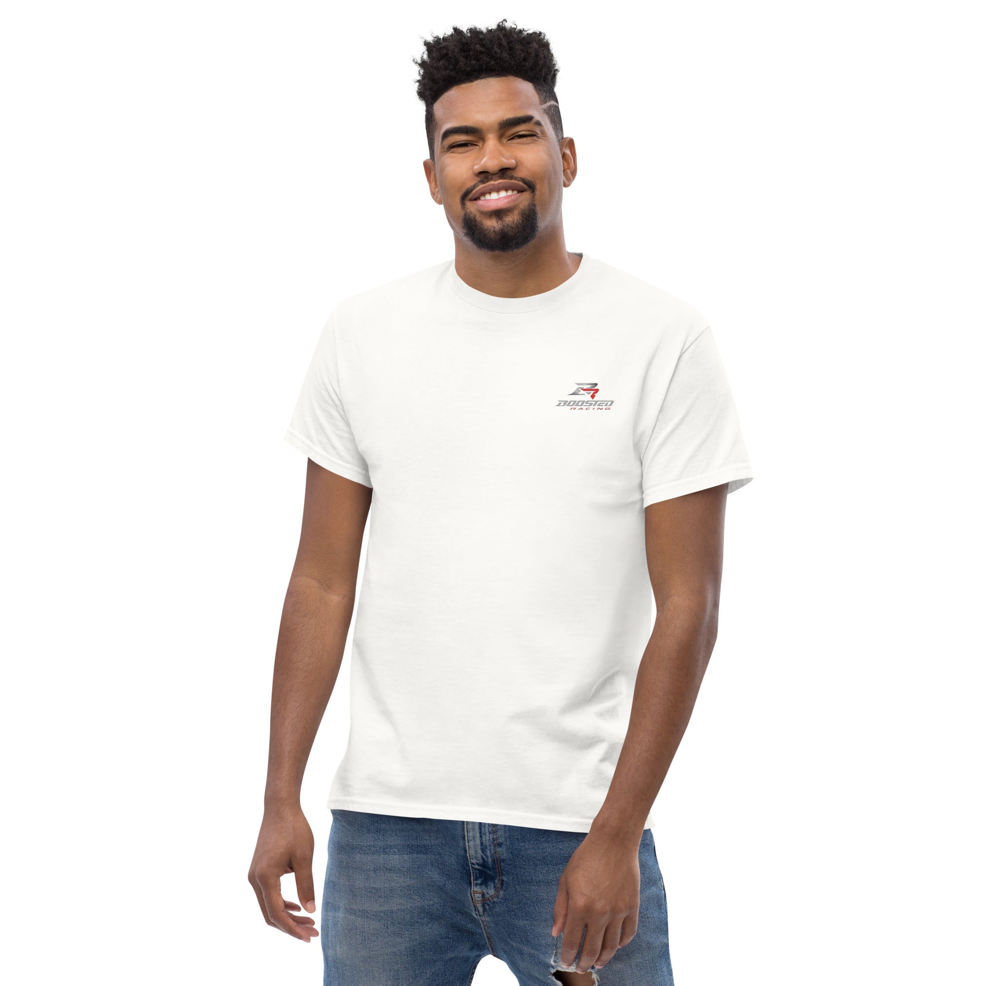 Boosted Racing Men's classic tee (Embroidered)