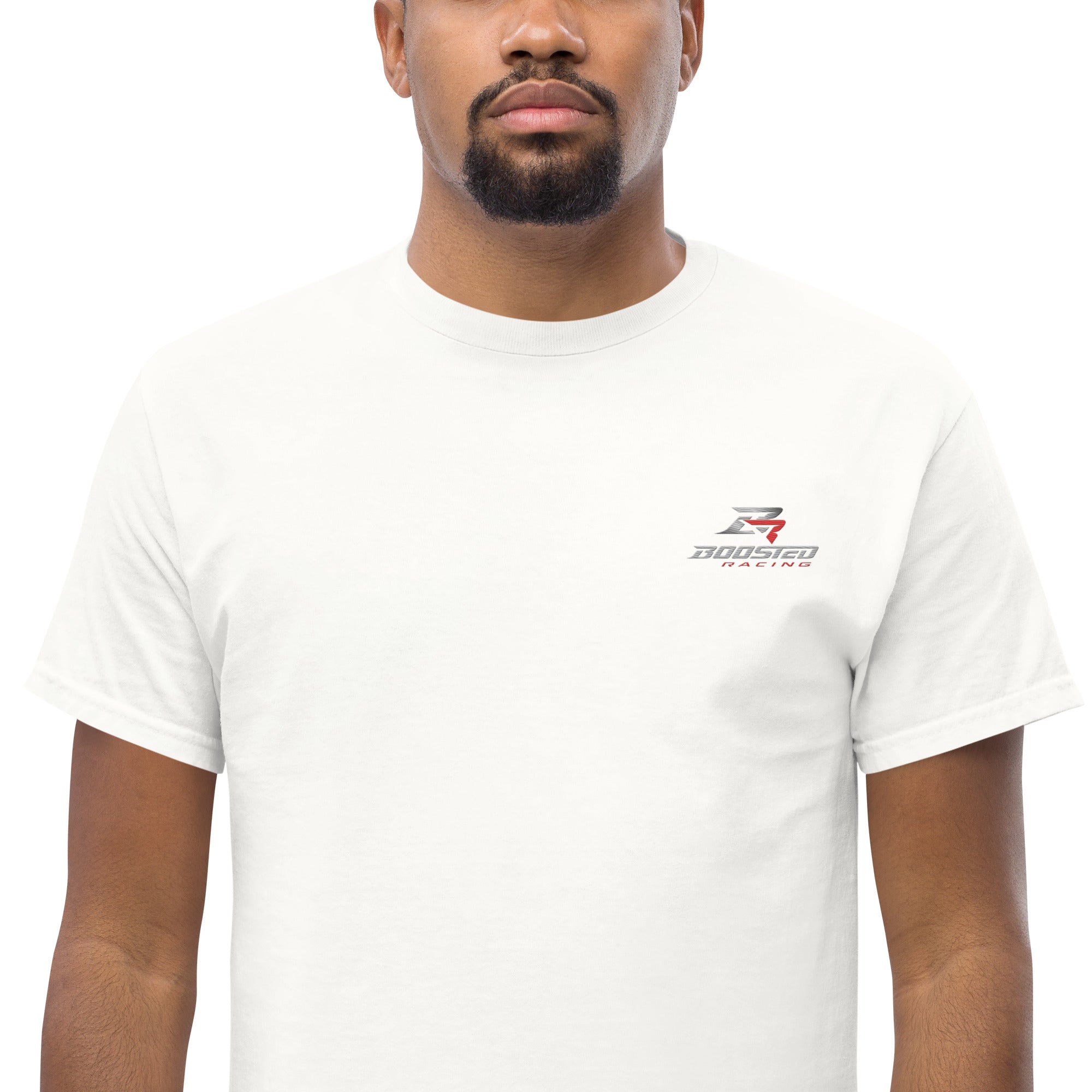 Boosted Racing Men's classic tee (Embroidered)