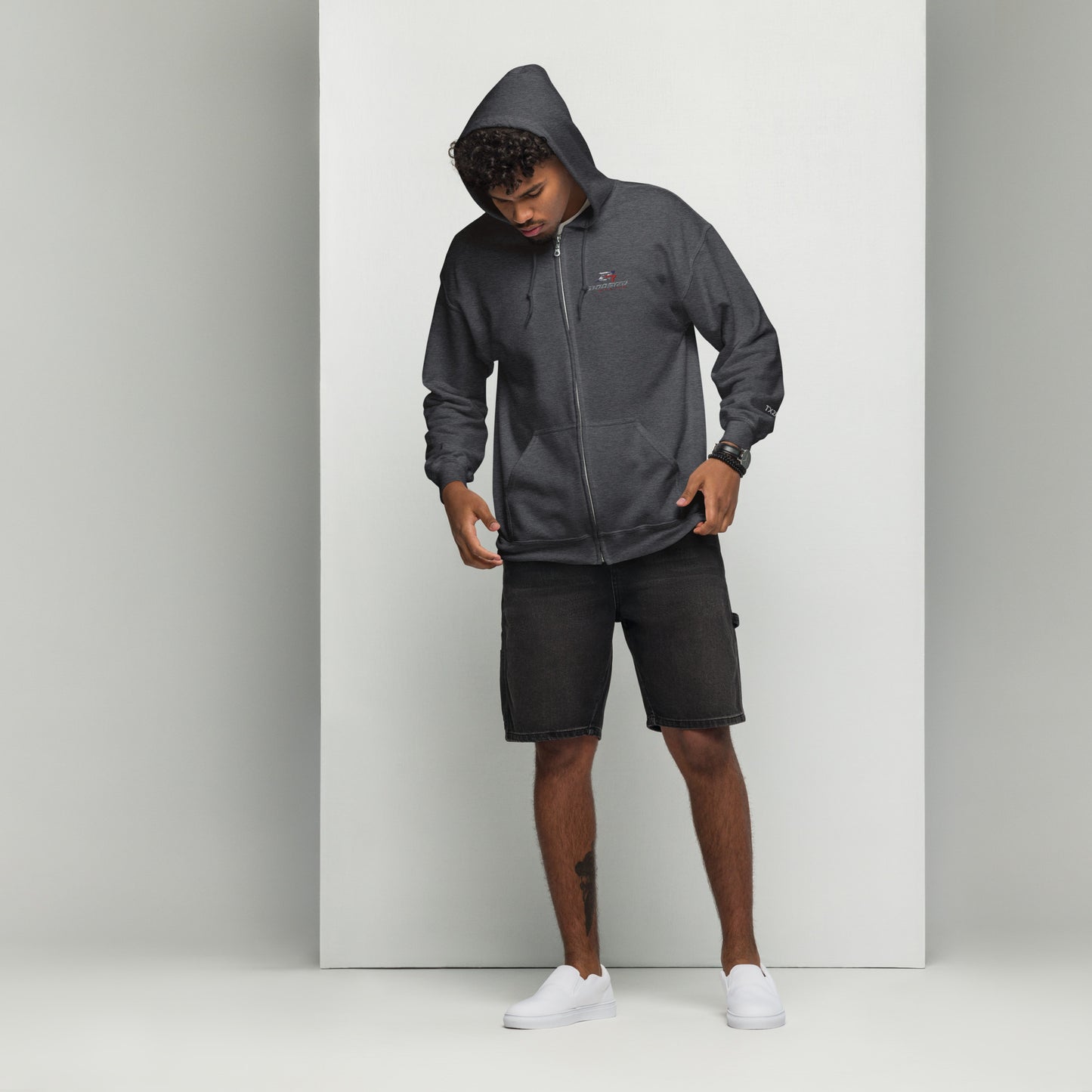 Boosted Racing Zip Hoodie (Embroidered)