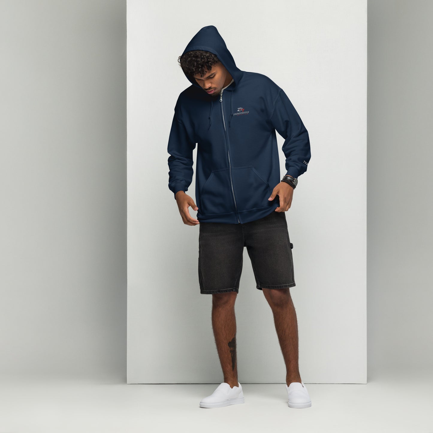 Boosted Racing Zip Hoodie (Embroidered)