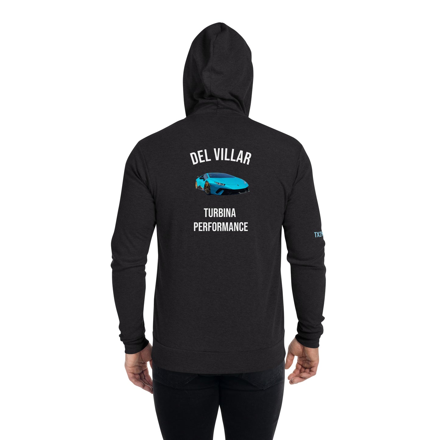 Limited Del Villar Zip Up Hoodie