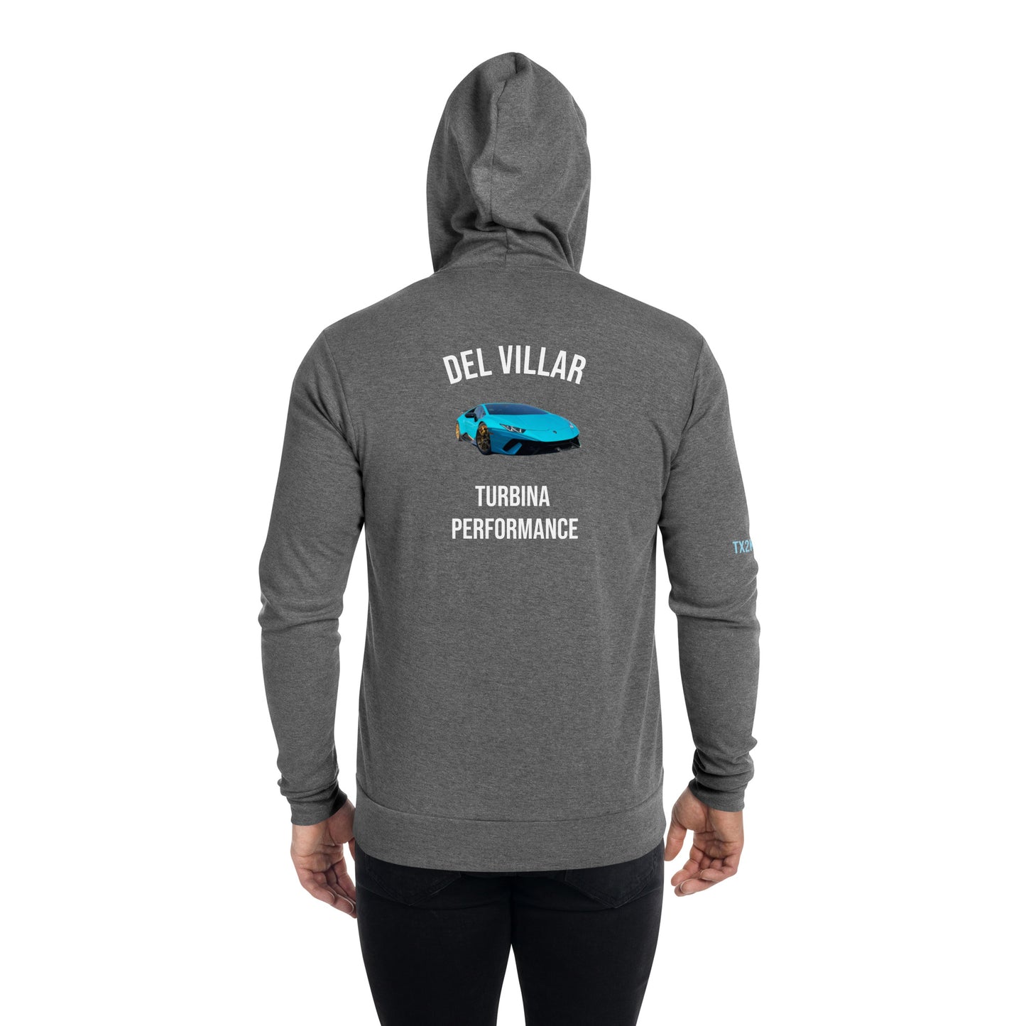 Limited Del Villar Zip Up Hoodie