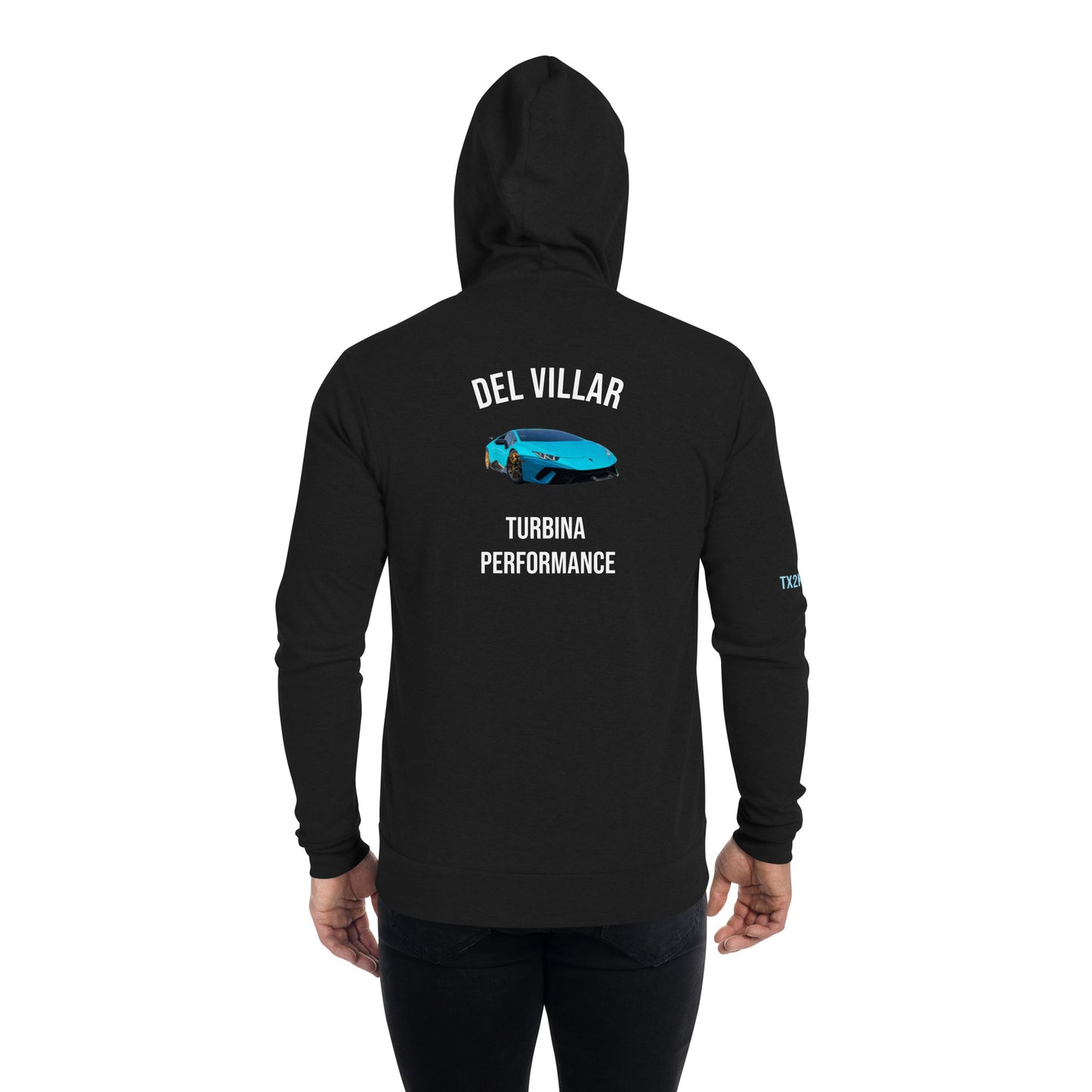 Limited Del Villar Zip Up Hoodie