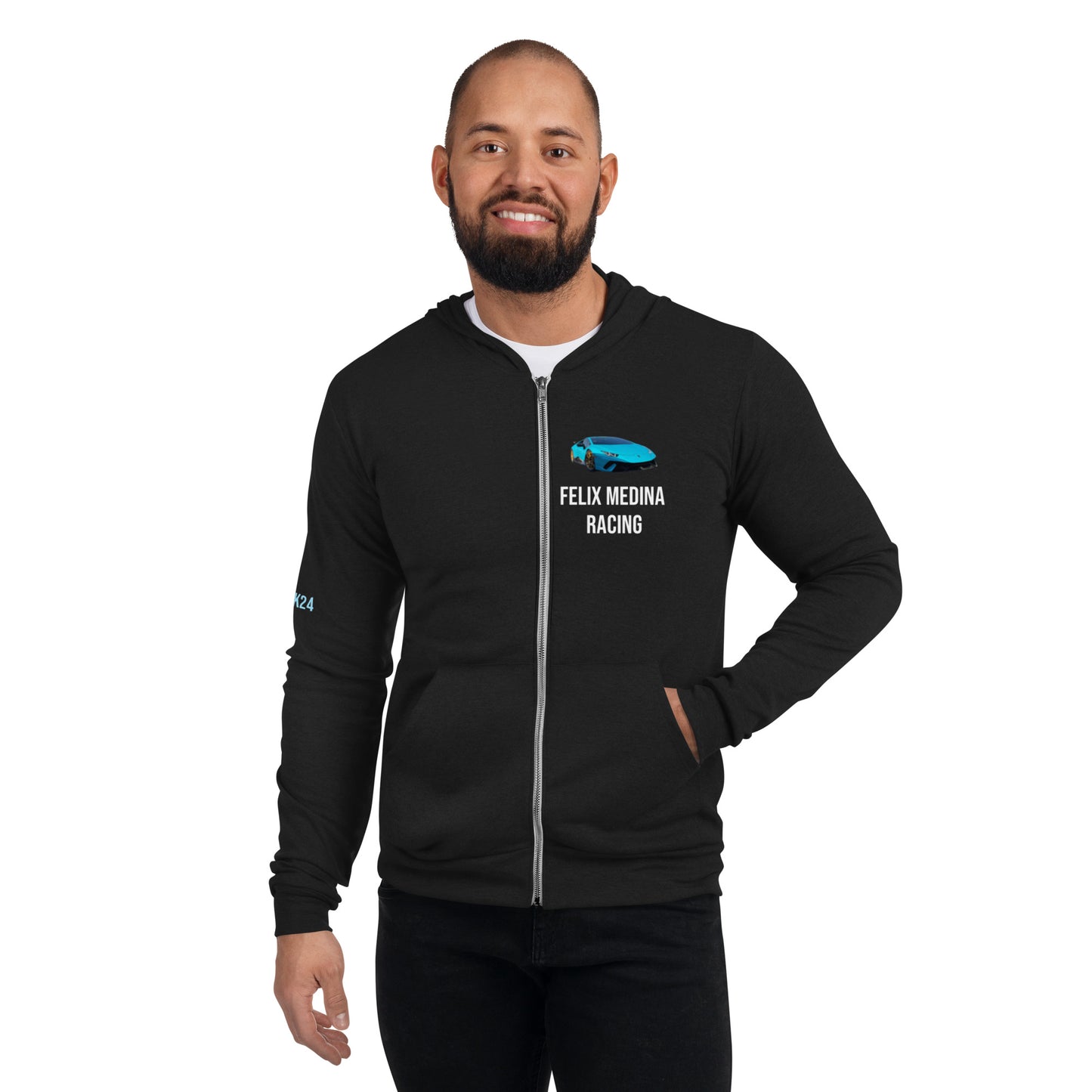 Limited Del Villar Zip Up Hoodie