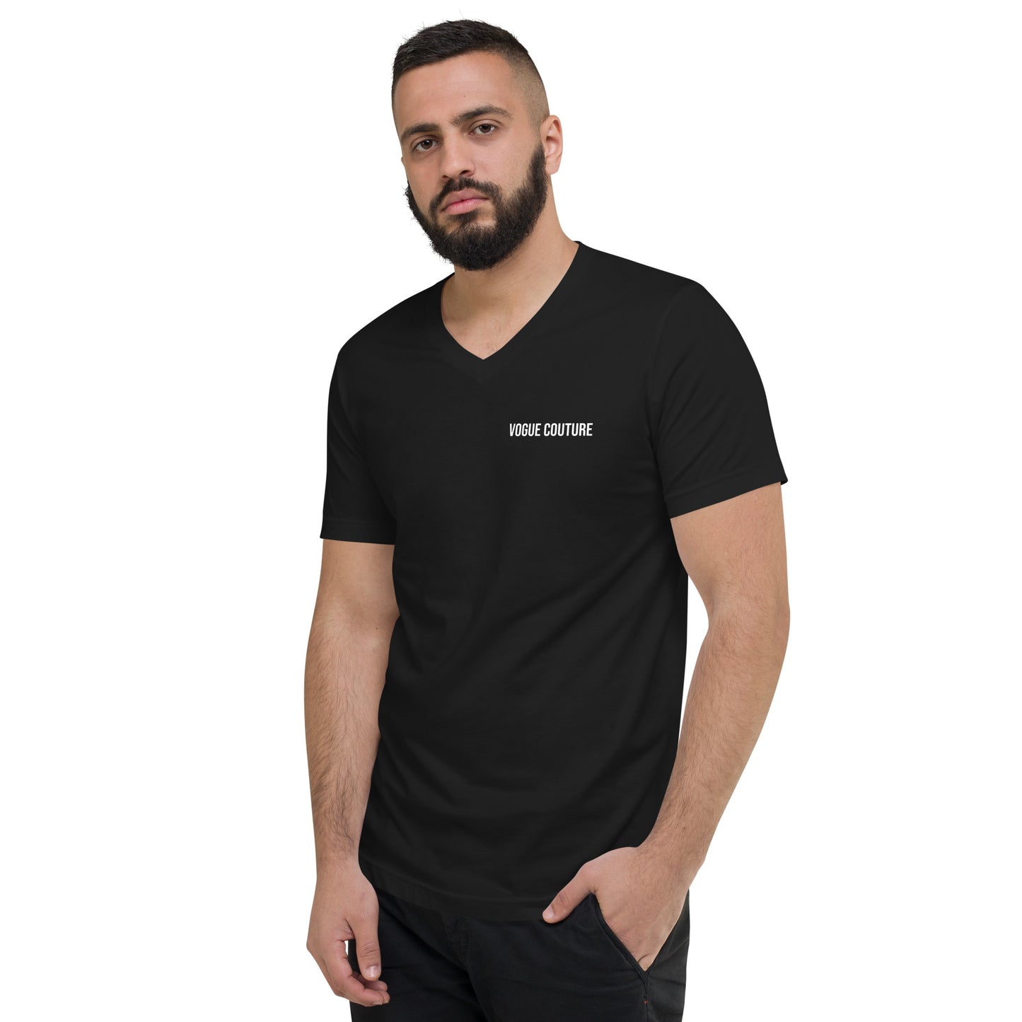 Basic V-Neck By Vogue C. (Printed)